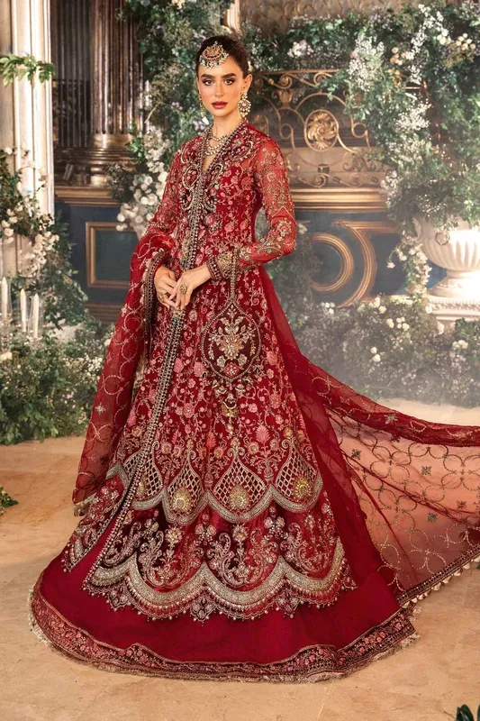 Maria B Raw Silk – view 1 – Poshaq