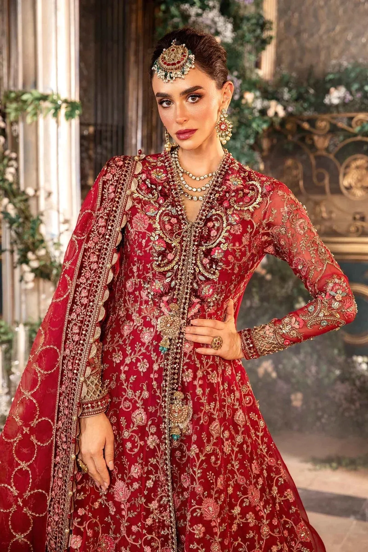 Maria B Raw Silk – view 3 – Poshaq