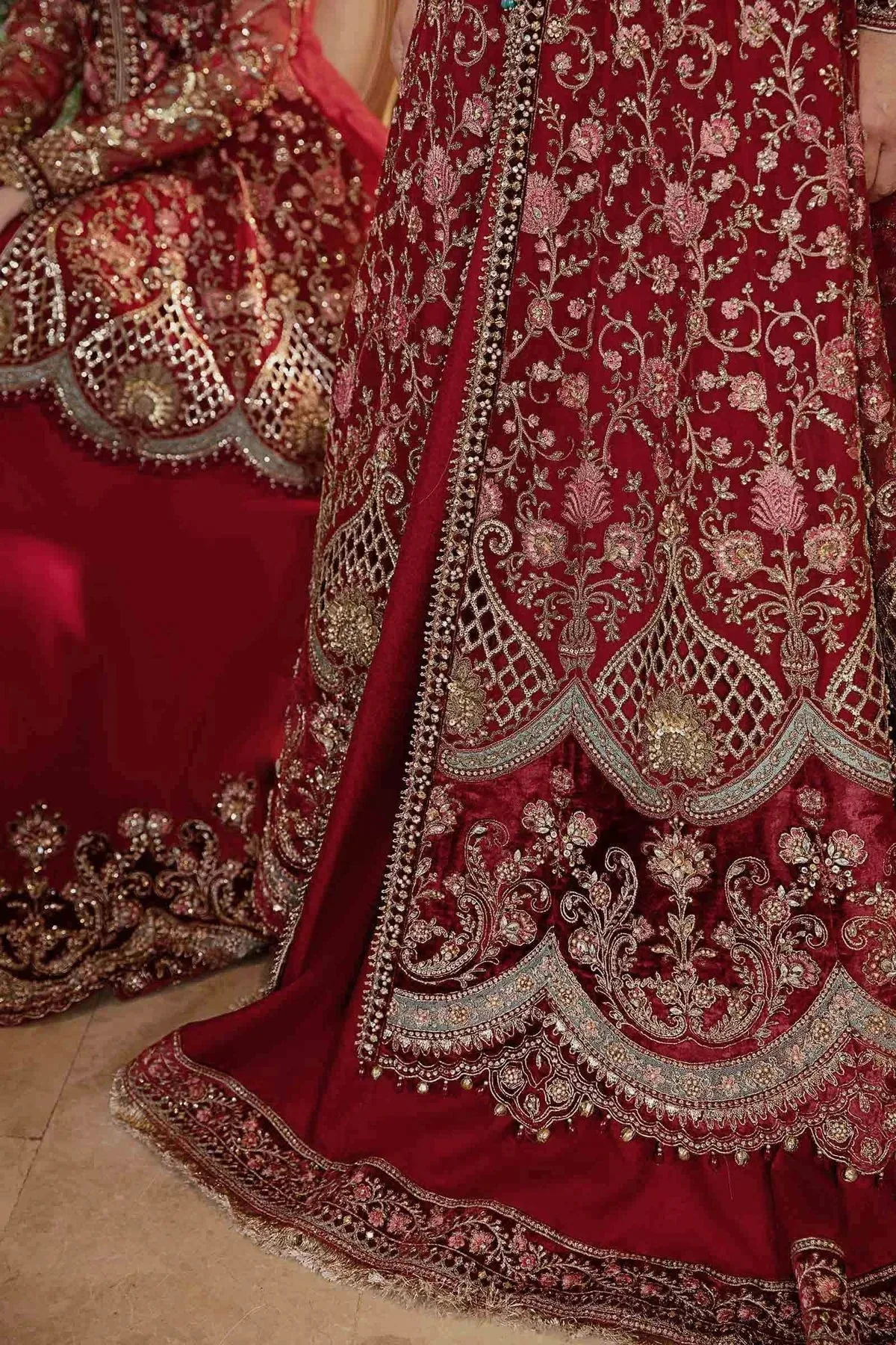 Maria B Raw Silk – view 6 – Poshaq