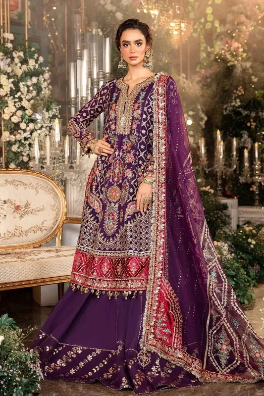 Maria B Raw Silk – view 1 – Poshaq
