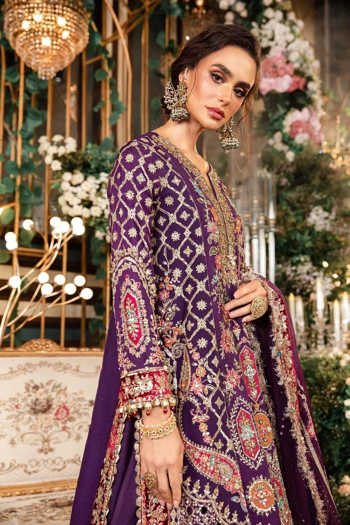 Maria B Raw Silk – view 7 – Poshaq