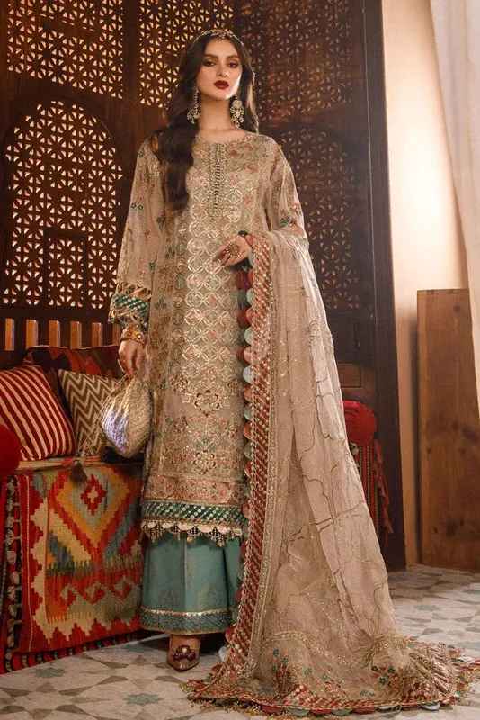 Maria B Raw Silk – view 1 – Poshaq