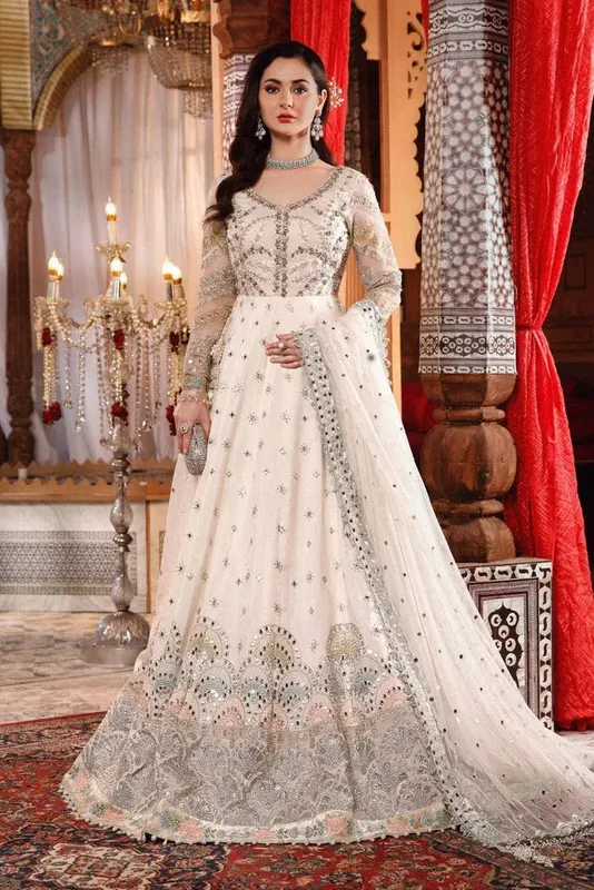 Maria B Raw Silk – view 1 – Poshaq