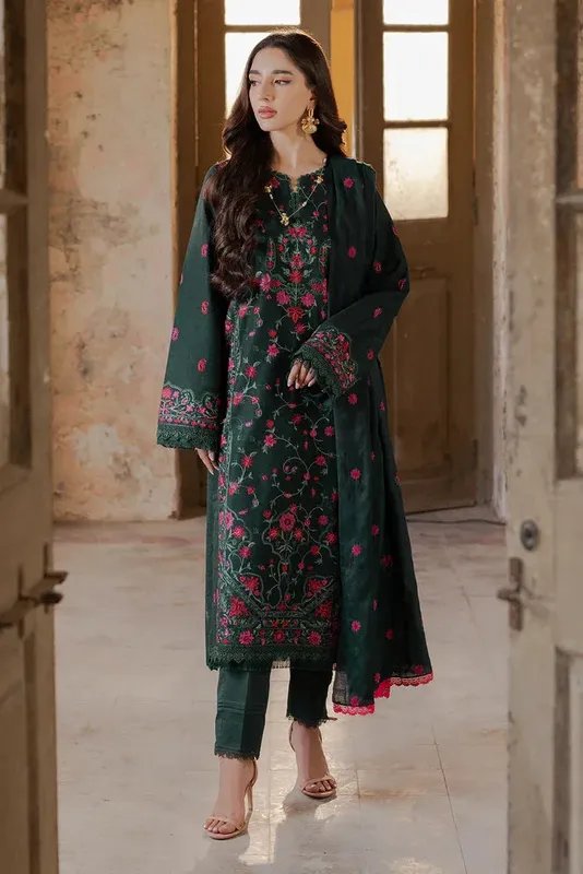 Rajbari Summer Breeze 24 Black Jacquard – view 1 – Poshaq
