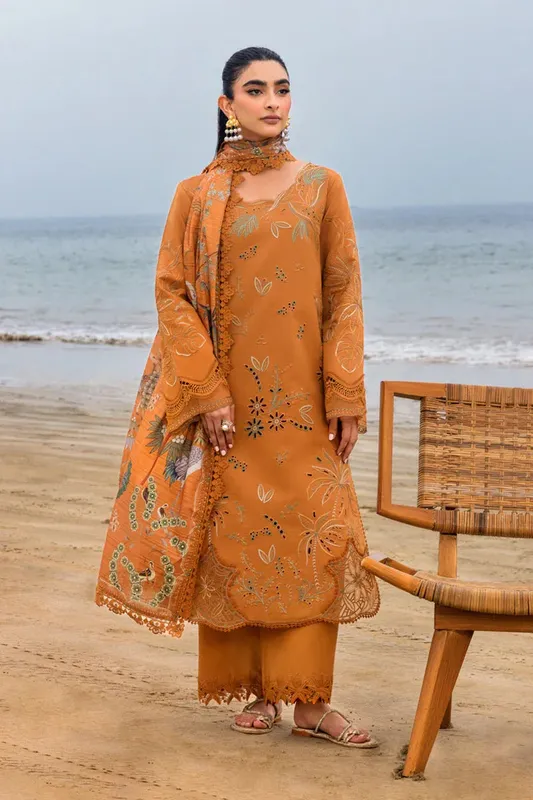 Rang Rasiya Carnation Luxury Festive Edit 25 Organza – view 1 – Poshaq