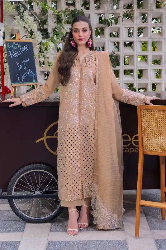 Rang Rasiya Carnation Luxury Festive Edit 25 Organza – view 1 – Poshaq