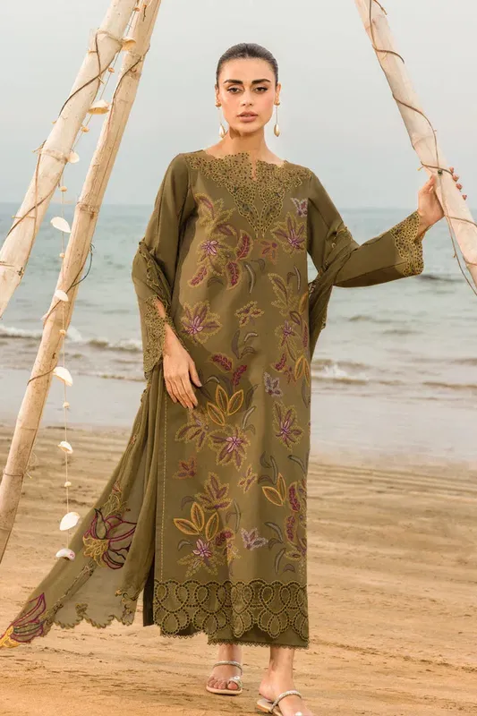 Rang Rasiya Carnation Luxury Festive Edit 25 Organza – view 1 – Poshaq