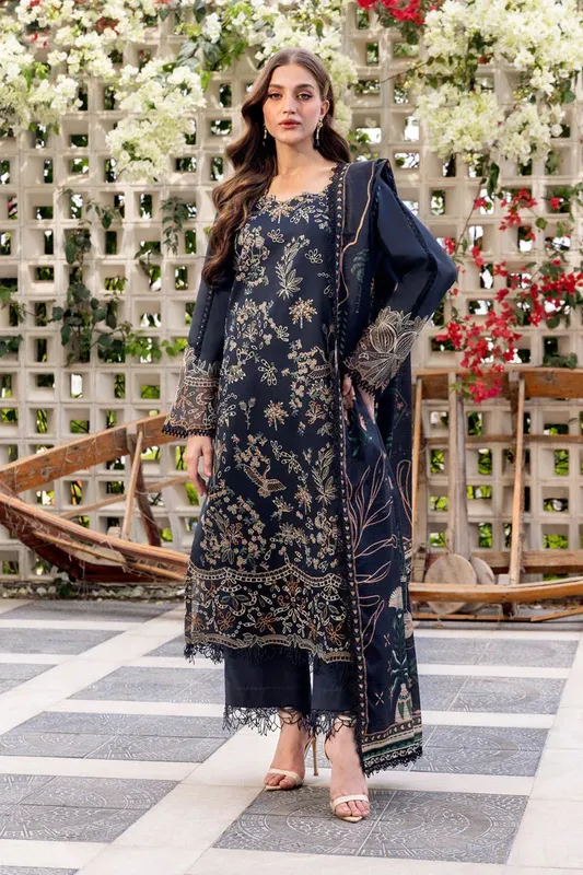 Rang Rasiya Carnation Luxury Festive Edit 25 Organza – view 1 – Poshaq