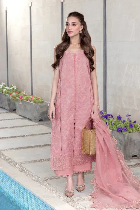 Rang Rasiya Carnation Luxury Festive Edit 25 Organza – view 1 – Poshaq