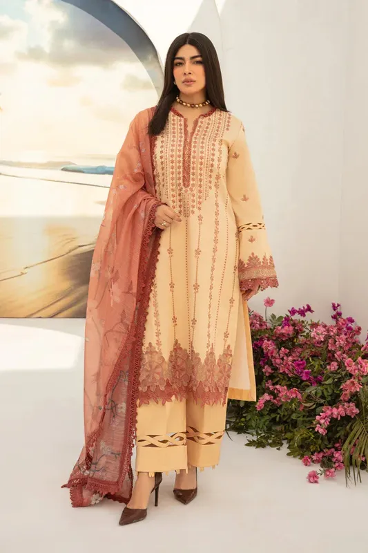 Rang Rasiya Florence Summer Edit 24 Organza – view 1 – Poshaq