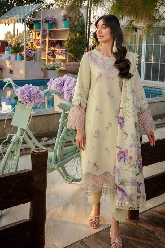 Rang Rasiya Florence Summer Edit 25 Organza – view 1 – Poshaq
