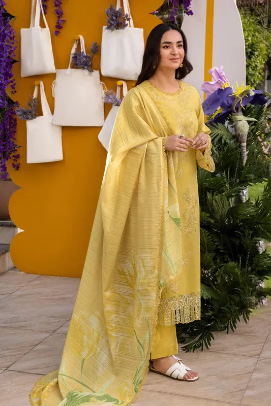 Rang Rasiya Florence Summer Edit 25 Organza – view 1 – Poshaq