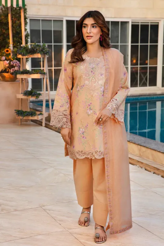 Rang Rasiya Florence Summer Edit 25 Organza – view 1 – Poshaq
