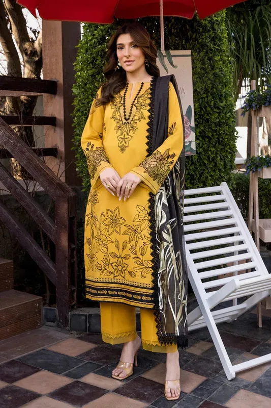 Rang Rasiya Florence Summer Edit 25 Organza – view 1 – Poshaq