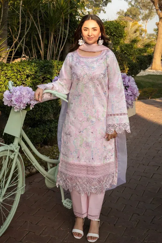 Rang Rasiya Florence Summer Edit 25 Organza – view 1 – Poshaq