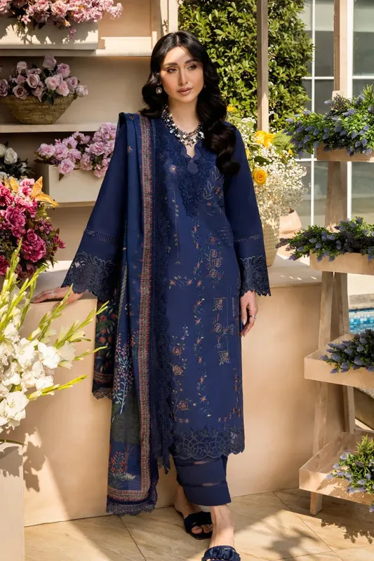 Rang Rasiya Florence Summer Edit 25 Organza – view 1 – Poshaq