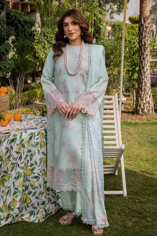Rang Rasiya Florence Summer Edit 25 Organza – view 1 – Poshaq