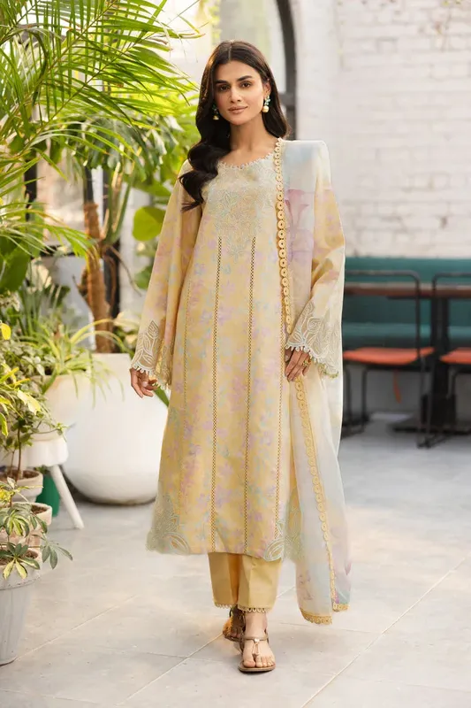 Rang Rasiya Lifestyle Summer Edit 25 Organza – view 1 – Poshaq