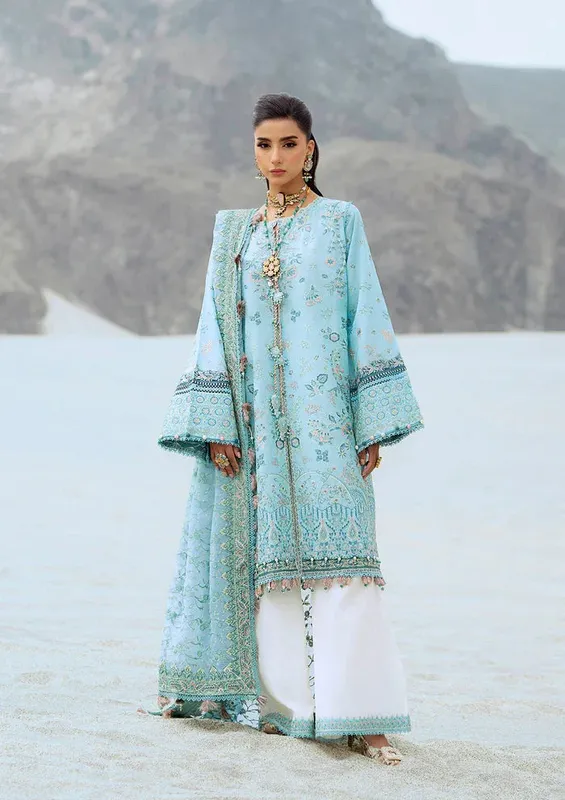 Rang Rasiya Lifestyle Summer Edit 25 Organza – view 1 – Poshaq