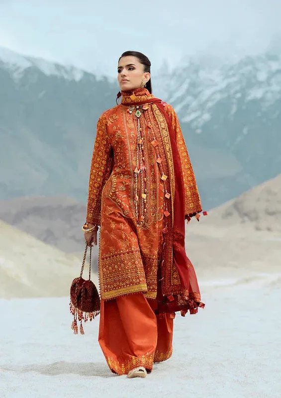 Rang Rasiya Lifestyle Summer Edit 25 Organza – view 1 – Poshaq