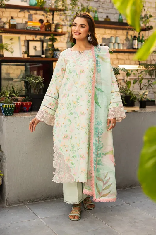 Rang Rasiya Lifestyle Summer Edit 25 Organza – view 1 – Poshaq