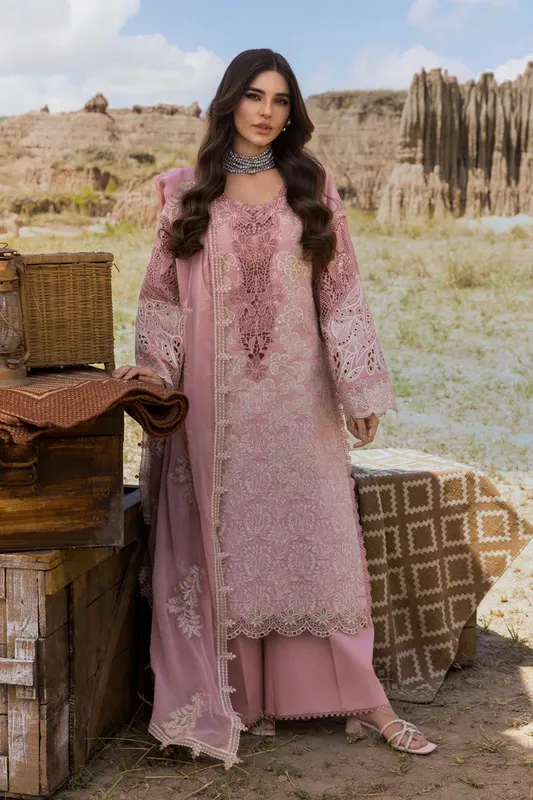 Rang Rasiya Premium Eid Edit 25 Organza – view 1 – Poshaq