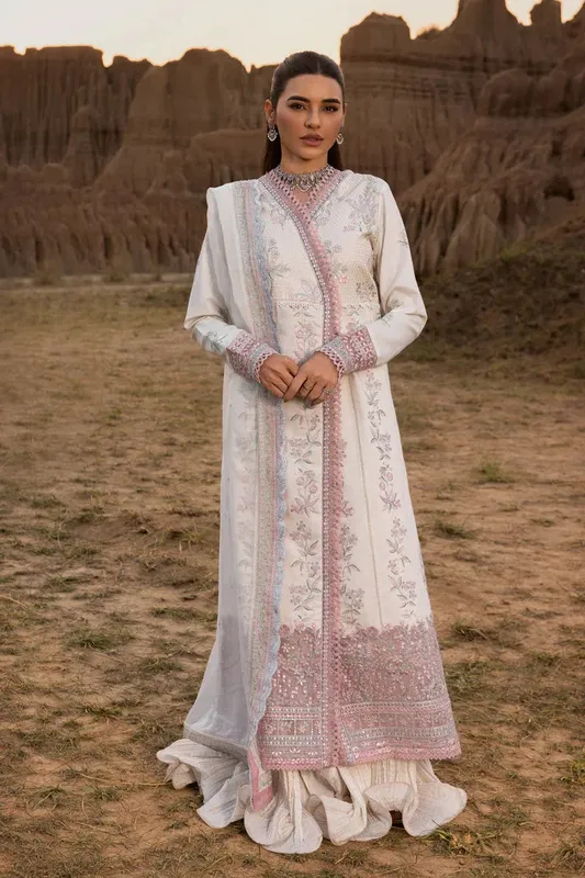 Rang Rasiya Premium Eid Edit 25 Organza – view 1 – Poshaq