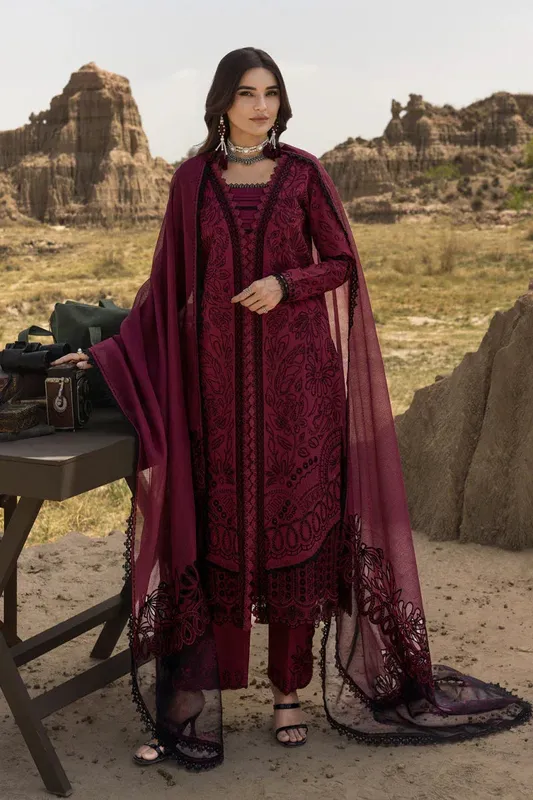 Rang Rasiya Premium Eid Edit 25 Organza – view 1 – Poshaq