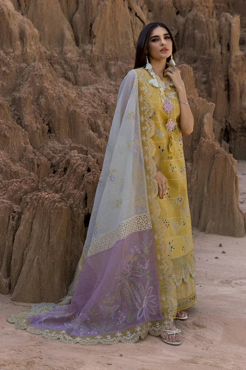 Rang Rasiya Premium Eid Edit 25 Organza – view 3 – Poshaq