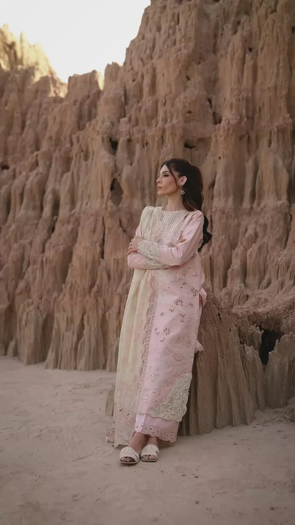 Rang Rasiya Premium Eid Edit 25 Organza – view 6 – Poshaq