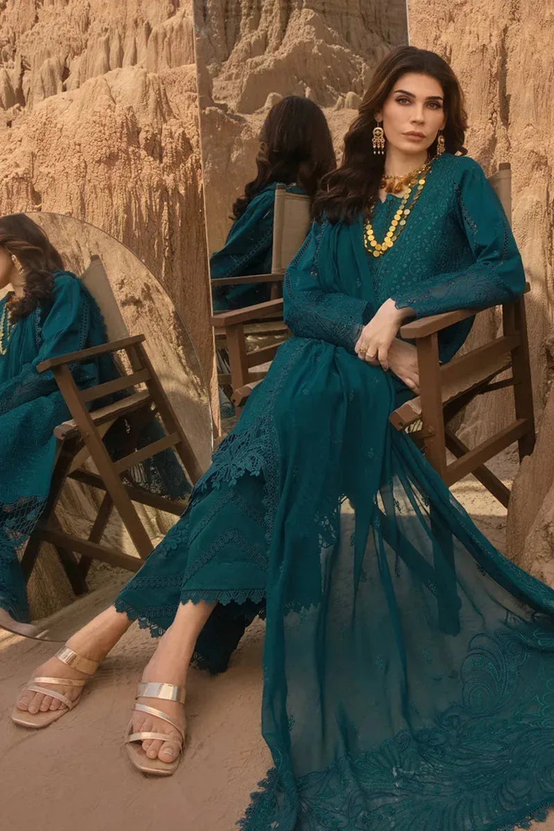 Rang Rasiya Premium Eid Edit 25 Organza – view 8 – Poshaq