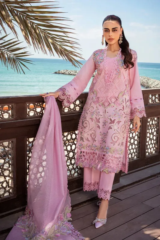 Rang Rasiya Premium Summer Lawn 25 Organza – view 1 – Poshaq