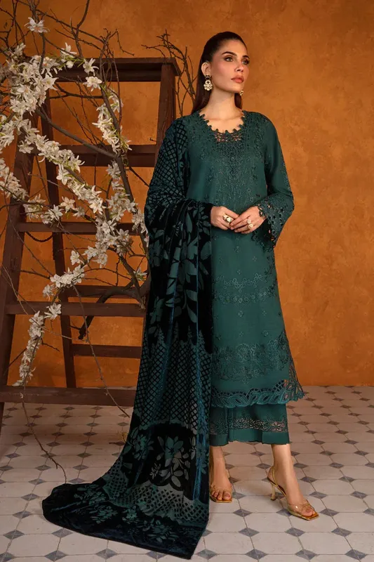 Rang Rasiya Premium Winter Edit 24 Organza – view 1 – Poshaq