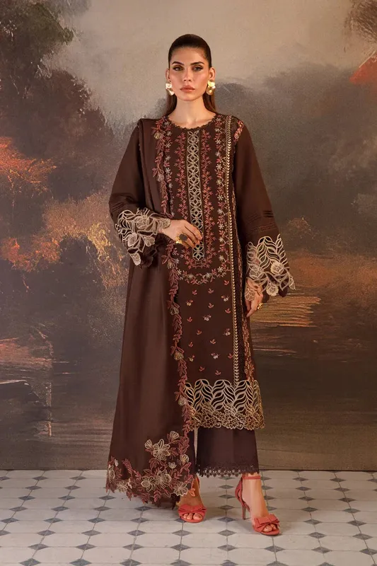 Rang Rasiya Premium Winter Edit 24 Organza – view 1 – Poshaq