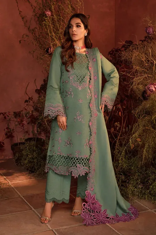 Rang Rasiya Premium Winter Edit 24 Organza – view 1 – Poshaq