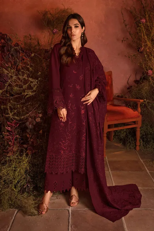 Rang Rasiya Premium Winter Edit 24 Organza – view 1 – Poshaq