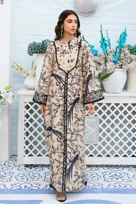 Vanya Co-Ords 24 Beige Silk – view 1 – Poshaq