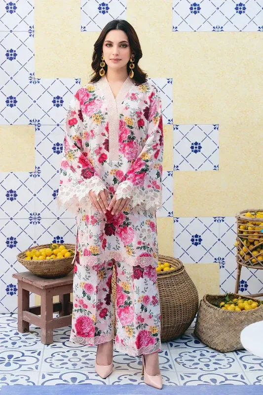 Vanya Co-Ords 24 White Silk – view 1 – Poshaq