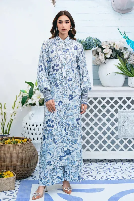 Vanya Co-Ords 24 White Silk – view 1 – Poshaq