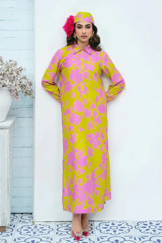 Vanya Co-Ords 24 Mustard Silk – view 1 – Poshaq