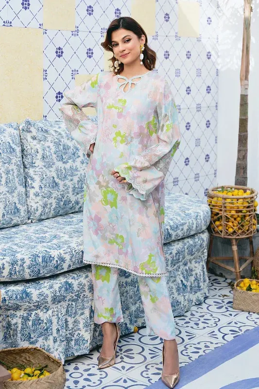 Vanya Co-Ords 24 Fuchsia Silk – view 1 – Poshaq