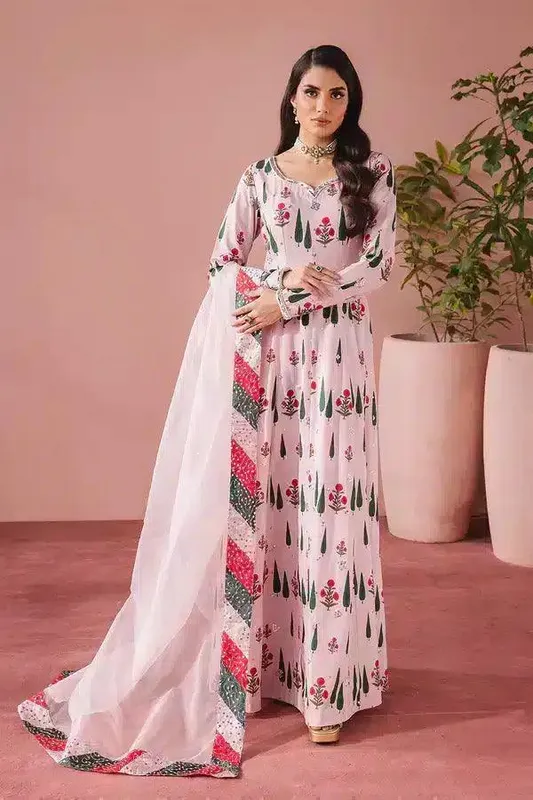 Vanya Dolce Luxury Formal 23 Green Organza – view 1 – Poshaq