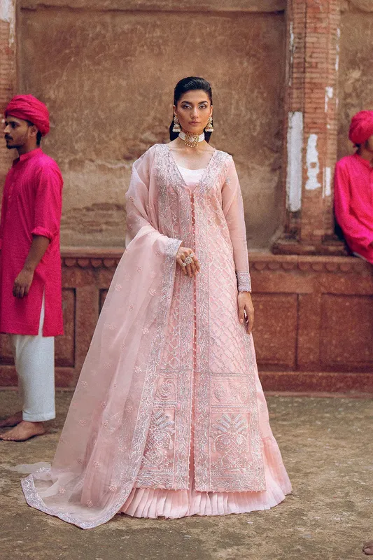 Vanya Celestia Wedding Formals Pink Silk – view 1 – Poshaq