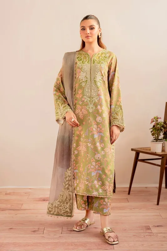 Xenia Formals Summer Away 25 Olive Cotton – view 1 – Poshaq