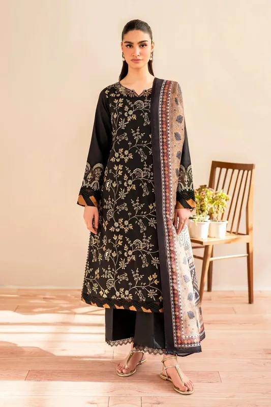 Xenia Formals Summer Away 25 Black Cotton – view 1 – Poshaq