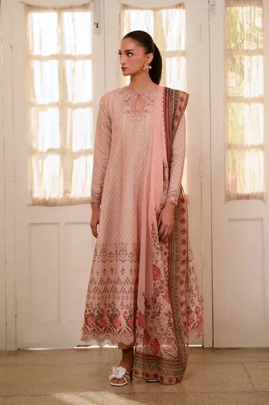 Xenia Formals Summer Away 25 Pink Chiffon – view 1 – Poshaq