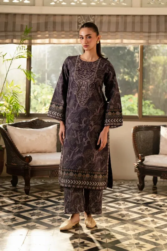 Xenia Formals Summer Away 25 Deep Purple Lawn – view 1 – Poshaq