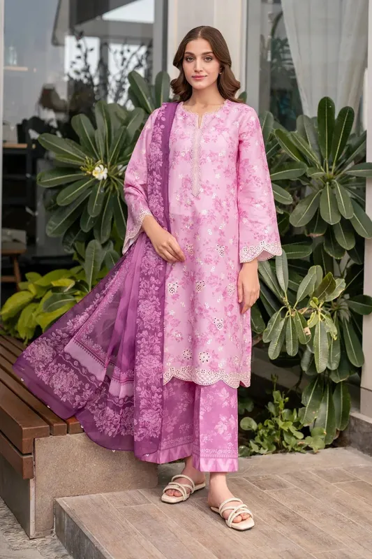 Xenia Formals Summer Away 25 Rose Pink Chiffon – view 1 – Poshaq