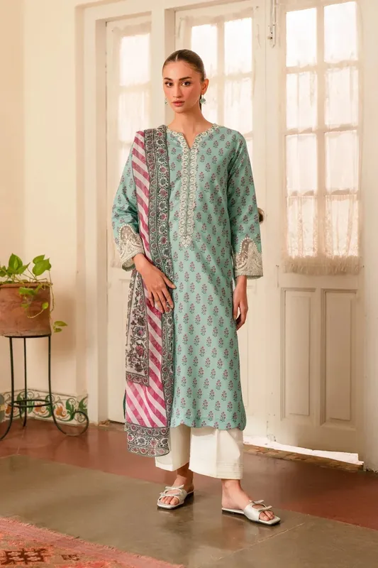Xenia Formals Summer Away 25 Aqua Chiffon – view 1 – Poshaq