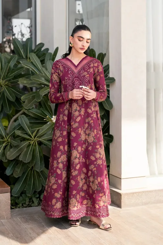 Xenia Formals Summer Away 25 Berry Cotton – view 1 – Poshaq